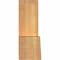 Ekena Millwork Portland Smooth Timber Gable Bracket, Western Red Cedar, 48"W x 10"H x 3 1/2"D x 3 1/2"F, 5/12 Pitch GBW048X10X0404POR00SWR - alternate 3